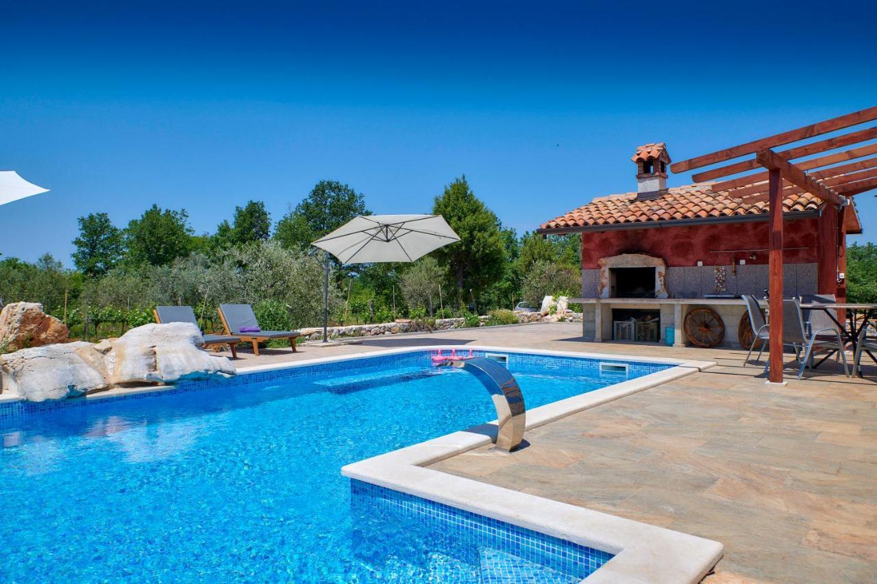 Villa Relax House Surrounded By Olives And Vineyard Stifanići Esterno foto